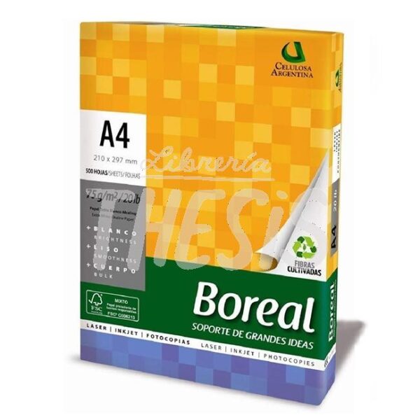 Resma 75 g A4 Boreal