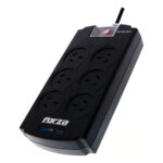 Zapatilla Enchufe Protector Tensión Forza 6 Tomas + USB
