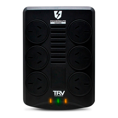 Estabilizador De Tension Trv Powersafe Av 6tomas/rj45/2000va